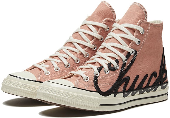匡威Chuck 70高帮 '签名印花 - 玫瑰金' 167697C Lookbook 匡威Chuck 70高帮 '签名印花 - 玫瑰金' 167697C