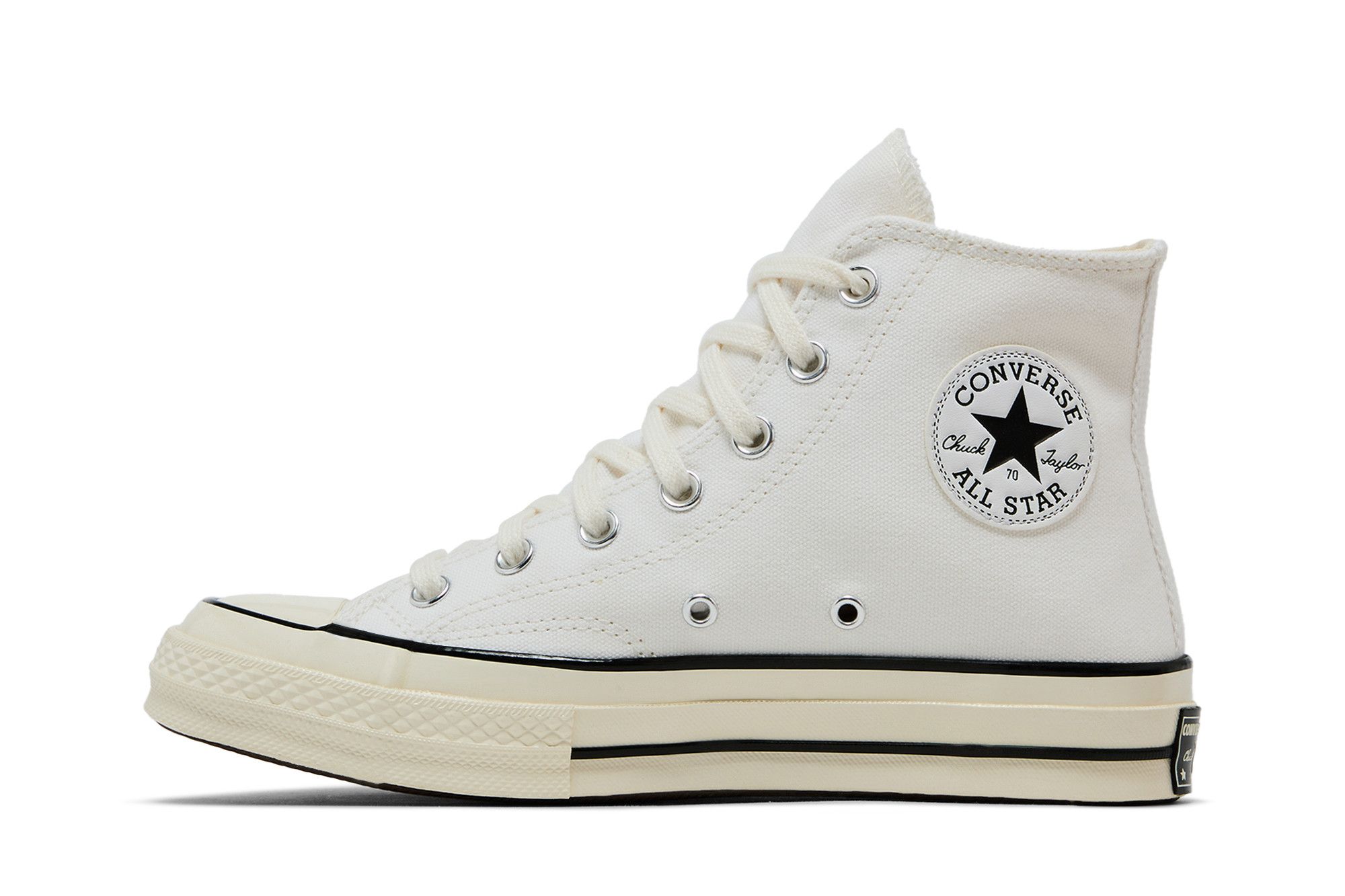 Lookbook コンバース チャック 70 ハイ 'スクリプト シグネチャー プリント - ホワイト エグレット' 167696C