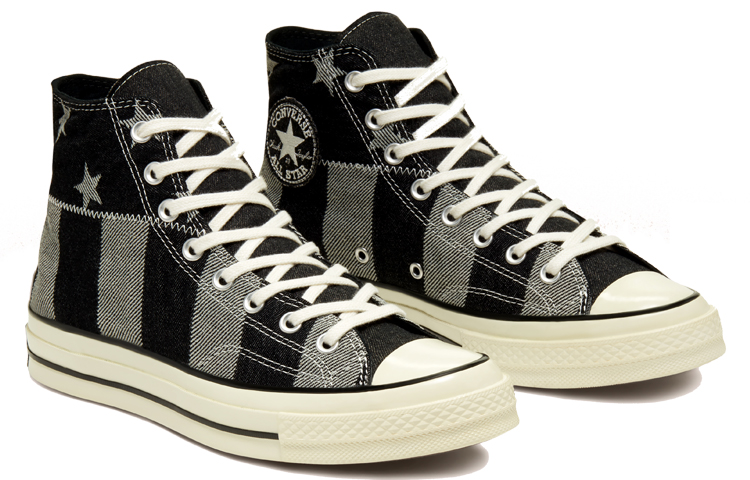 Lookbook 컨버스 척 70 하이 '스타 & 스트라이프 - 데님' 167709C