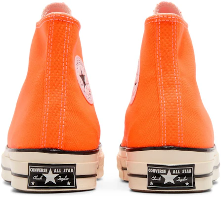 Converse Chuck 70 High ''Total Orange'' Oranje Sneaker 167700C Details for Converse Chuck 70 High ''Total Orange'' Oranje Sneaker 167700C