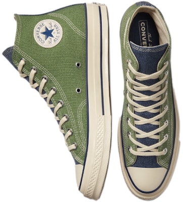 コンバース チャック 70 ハイ 'トゥリーライン ミッドナイト ネイビー' 172817C Shop コンバース チャック 70 ハイ 'トゥリーライン ミッドナイト ネイビー' 172817C