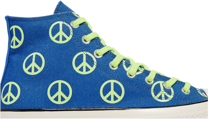 컨버스 척 70 하이 '평화의 물결 - 로얄 고스트 그린' 167913C Order 컨버스 척 70 하이 '평화의 물결 - 로얄 고스트 그린' 167913C