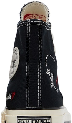 Converse Chuck 70 High 'Valentine's Day - Black' 171118C Sizing Converse Chuck 70 High 'Valentine's Day - Black' 171118C