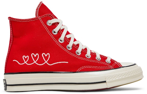 Converse Chuck 70 High Valentine s Day University Red 171117C 171117C Novelship