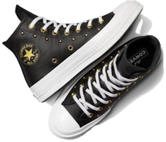 Converse Chuck 70 Hi 'Negro Blanco Oro Metálico' A06809C Lookbook Converse Chuck 70 Hi 'Negro Blanco Oro Metálico' A06809C