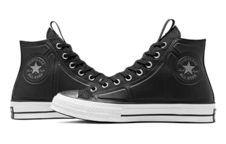 Shop 컨버스 척 70 하이 블랙 캔버스 (편안함) A07994C