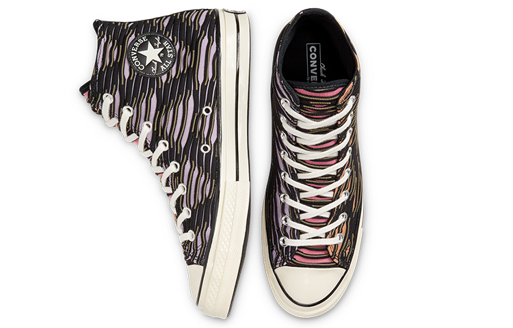 Lookbook Converse Chuck 70 High 'Knit Berwarna - Lavender Egret' 168756C