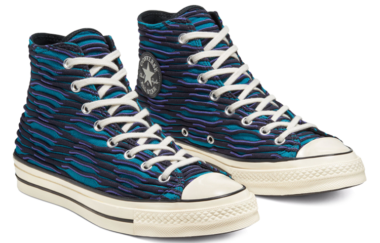 Lookbook Converse Chuck 70 High 'Vibrant Knit - Lautan Dalam' 168757C