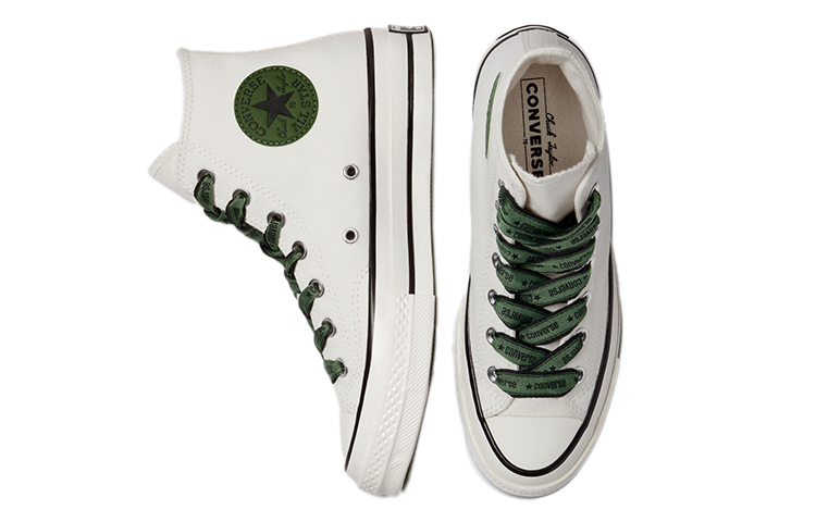 Shop Converse Chuck 70 高帮'字标缎带鞋带' A01802C