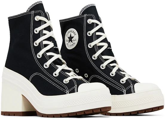 Converse Chuck 70 High De Luxe Hak ''Zwart Egret'' A05347C 1