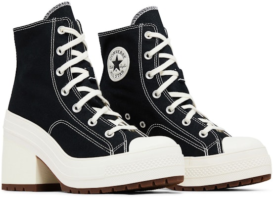 Converse Chuck 70 High De Luxe Heel 'Hitam Egret' A05347C 2