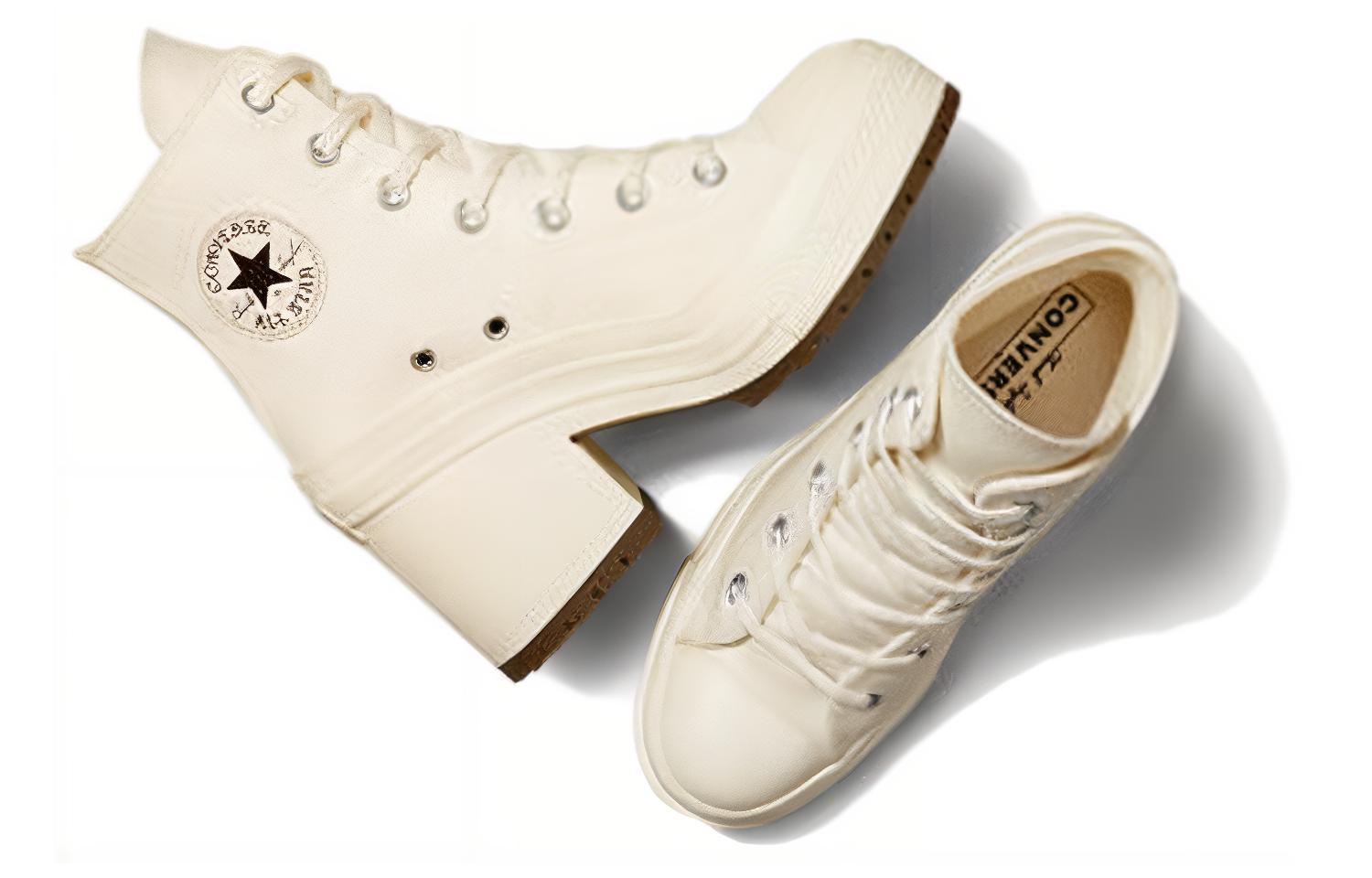 Details for Converse Chuck 70 High De Luxe Heel ''Egret'' Damenschuhe A05348C