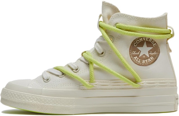 Converse Chuck 70 Tinggi Double Laces 'Putih Hijau' A07249C Lookbook Converse Chuck 70 Tinggi Double Laces 'Putih Hijau' A07249C