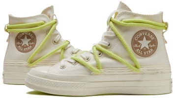 Converse Chuck 70 High Double Laces 'Putih Hijau' A07249C Shop Converse Chuck 70 High Double Laces 'Putih Hijau' A07249C