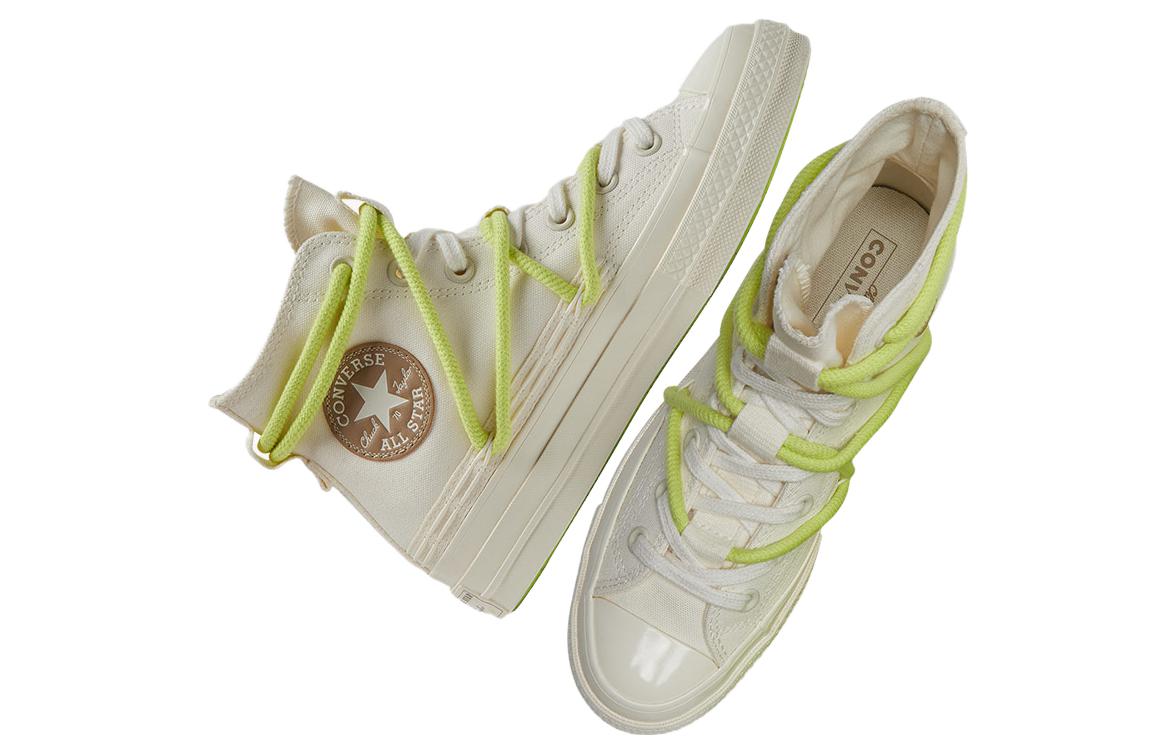 Details for Converse Chuck 70 High Double Laces 'Putih Hijau' A07249C