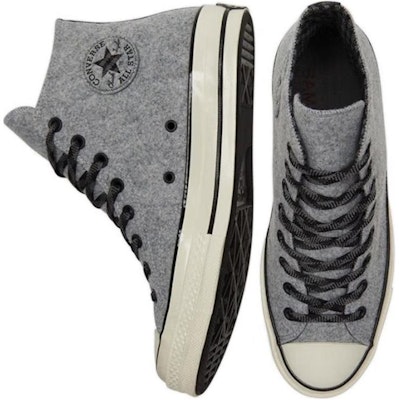 Converse Chuck 70 高筒法蘭絨「灰色」 A04285C Shop Converse Chuck 70 高筒法蘭絨「灰色」 A04285C