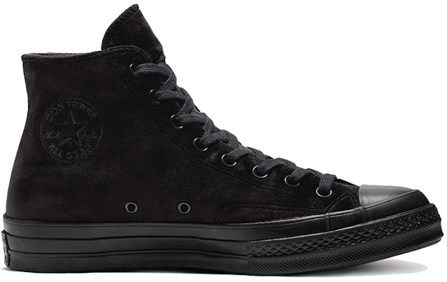 Converse Chuck 70 High Velvet 'Triple Black' Hitam Polos 165170C Order Converse Chuck 70 High Velvet 'Triple Black' Hitam Polos 165170C