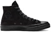 Order Converse Chuck 70 High Velvet 'Triple Black' Hitam Polos 165170C