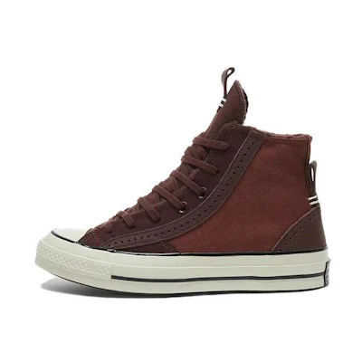 Converse Chuck 70 Leather & Suede Sneakers 'Charcoal'