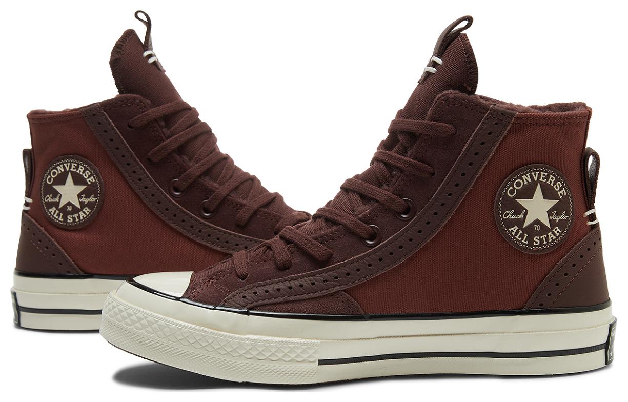 Shop 匡威Chuck 70皮革麂皮运动鞋‘炭灰’ A08179C