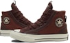 Shop Converse Chuck 70 Kulit & Suede Sneakers 'Charcoal' A08179C