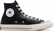 Sizing Converse Chuck 70 Kulit Tinggi 'Hitam' A07200C