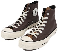 컨버스 척 70 레더 하이 '컬러블록 - 다크 루트 브라운' 169582C Lookbook 컨버스 척 70 레더 하이 '컬러블록 - 다크 루트 브라운' 169582C