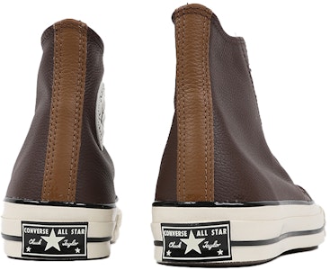 Converse Chuck 70 Kulit Tinggi 'Colorblock - Dark Root Brown' 169582C Shop Converse Chuck 70 Kulit Tinggi 'Colorblock - Dark Root Brown' 169582C