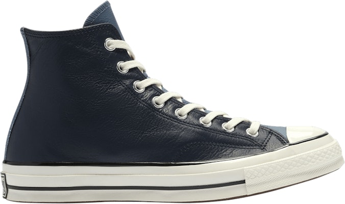 Converse Chuck 70 Leather High Colorblock Obsidian Blue