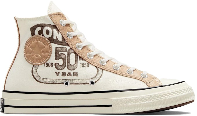 Converse Chuck 70 Cuero Overlay High 'Egret Champagne Tan' A07122C Order Converse Chuck 70 Cuero Overlay High 'Egret Champagne Tan' A07122C
