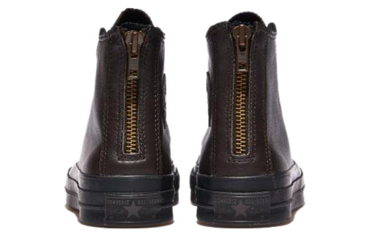 Shop チャック70 レザー ダークブラウン A02110C