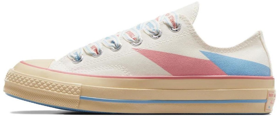Converse Chuck 70 Low 'Beige Pink Biru Abstrak' A07150C Buy Converse Chuck 70 Low 'Beige Pink Biru Abstrak' A07150C