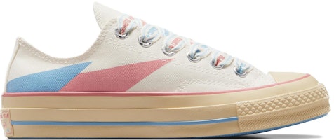 Converse Chuck 70 Low 'Beige Pink Blue Abstract' Beige Pink Biru Abstrak. A07150C Lookbook Converse Chuck 70 Low 'Beige Pink Blue Abstract' Beige Pink Biru Abstrak. A07150C