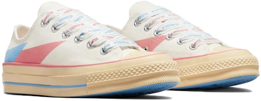 Converse Chuck 70 Low 'Beige Pink Blue Abstract' Beige Pink Biru Abstrak. A07150C Shop Converse Chuck 70 Low 'Beige Pink Blue Abstract' Beige Pink Biru Abstrak. A07150C