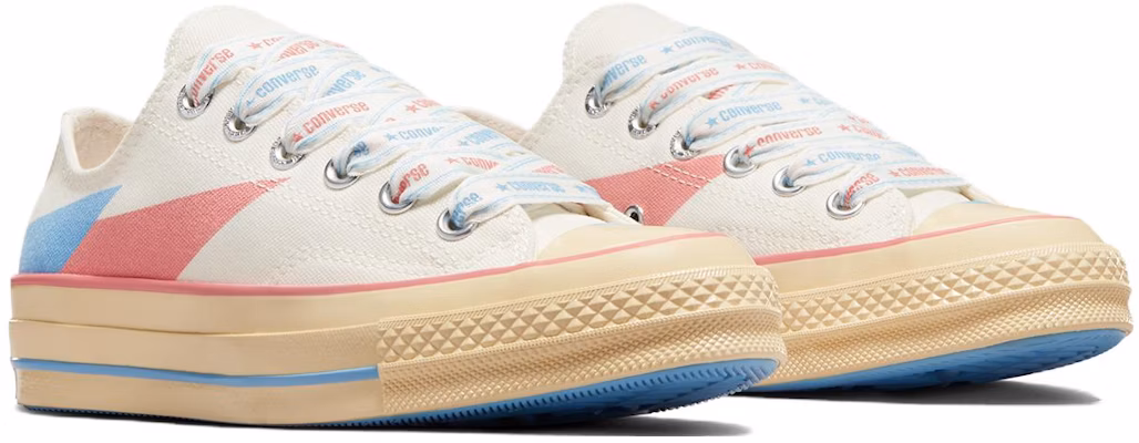 Converse Chuck 70 Low 'Beige Pink Biru Abstrak' A07150C Shop Converse Chuck 70 Low 'Beige Pink Biru Abstrak' A07150C