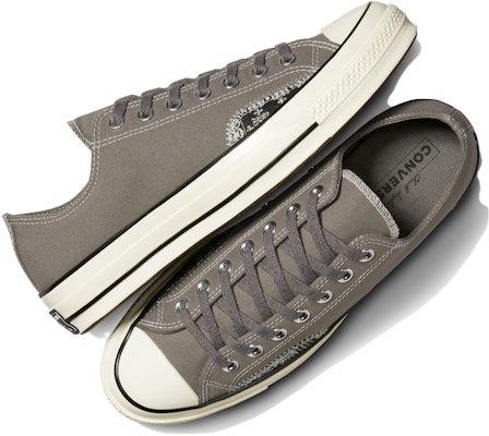 匡威 Chuck 70 低帮 '手工Ollie贴 - 起源故事灰' A04501C Shop 匡威 Chuck 70 低帮 '手工Ollie贴 - 起源故事灰' A04501C