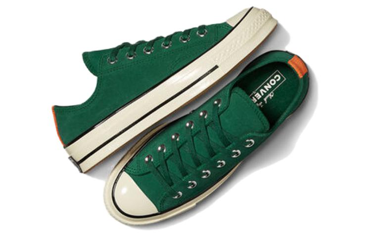 Lookbook 컨버스 척 70 로우 '그린 스웨이드' A09785C