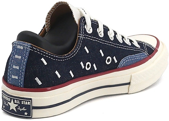 Converse Chuck 70 Low 'Indigo Boro - Midnight Navy' 171065C Shop Converse Chuck 70 Low 'Indigo Boro - Midnight Navy' 171065C
