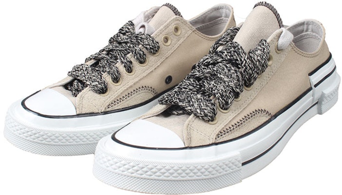 Converse Chuck 70 Low 'Khaki Double Vulc' Lelaki Perempuan Kasut A07074C Shop Converse Chuck 70 Low 'Khaki Double Vulc' Lelaki Perempuan Kasut A07074C
