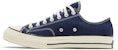 Converse Chuck 70 Low 'Navy' Lelaki Perempuan Kasual. 172679C