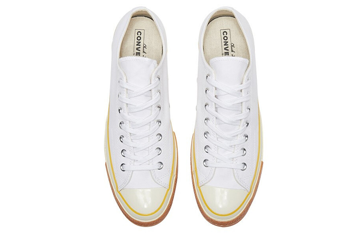 Shop 컨버스 척 70s 팝토 로우 '화이트' 165722C