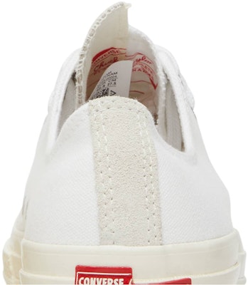 Converse Chuck 70 Low 'Edisi Rival - Putih Merah' 168673C Sizing Converse Chuck 70 Low 'Edisi Rival - Putih Merah' 168673C