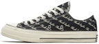 Buy Converse Chuck 70 Low 'Scripted Signature Print - Hitam Egret' 167698C