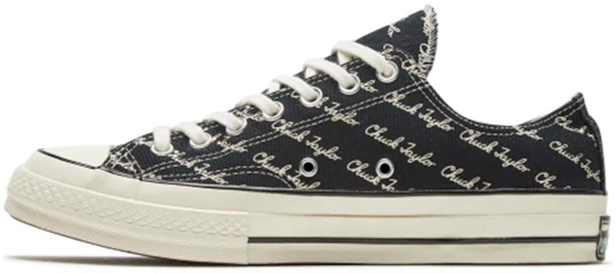 Converse Chuck 70 Low ''Scripted Signature Print - Schwarz Egret'' 167698C Buy Converse Chuck 70 Low ''Scripted Signature Print - Schwarz Egret'' 167698C
