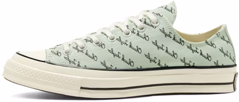 Converse Chuck 70 Low 'Scripted Signature Print - Green Oxide' 167699C Converse Chuck 70 Low 'Scripted Signature Print - Green Oxide' 167699C