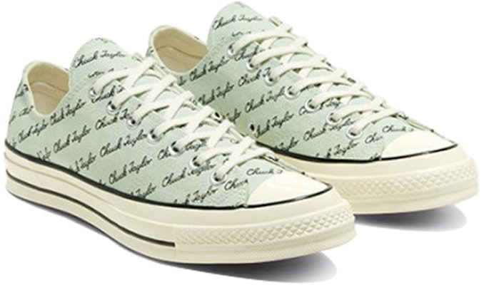 匡威Chuck 70低帮“手写签名印花 - 绿色氧化” 167699C Lookbook 匡威Chuck 70低帮“手写签名印花 - 绿色氧化” 167699C