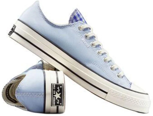 Converse Chuck 70 低筒『再生素材 - 深藍 & 格紋』 A10611C Shop Converse Chuck 70 低筒『再生素材 - 深藍 & 格紋』 A10611C