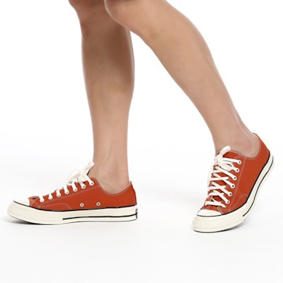 Converse Chuck 70 Low 'Venetian Rust' Lelaki & Wanita 167703C Sizing Converse Chuck 70 Low 'Venetian Rust' Lelaki & Wanita 167703C