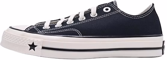 Converse Chuck 70 Low Black Canvas Sneakers Comfortable Sport Style A24228C