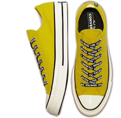 Converse Chuck 70 Low GTX 'Bold Citron' Kuning Lelaki Perempuan 163345C Shop Converse Chuck 70 Low GTX 'Bold Citron' Kuning Lelaki Perempuan 163345C